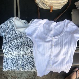 2 Brandy Melville Shirts (xs)